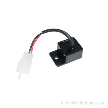 Accessori neri indicatore del relè lampeggiatore LED